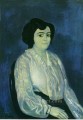 Retrato de Madame Soler 1903 Pablo Picasso